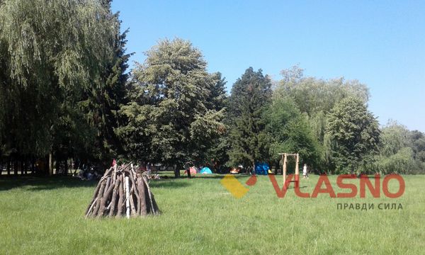 У Хмільнику людей поливатимуть із пожежної машини — розпочався фестиваль «Живий вогонь»