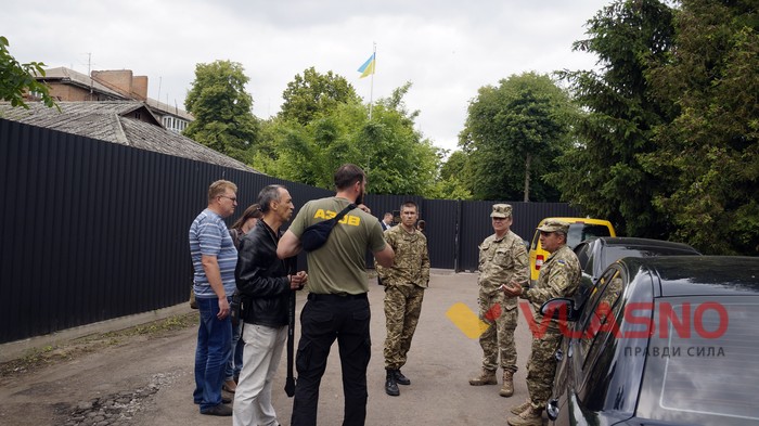 9-й батальйон на пікеті на підтримку Сергія Швеця фото