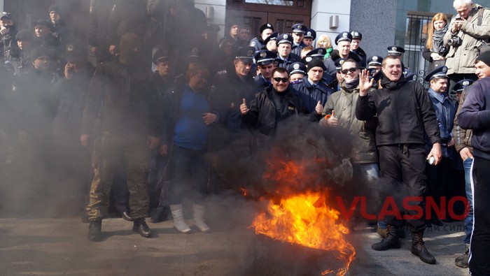 акція автомайданівців проти Шевцова фото