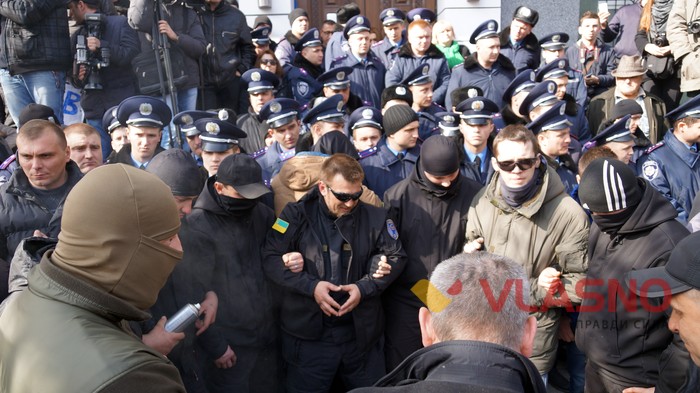 акція автомайданівців проти Шевцова фото