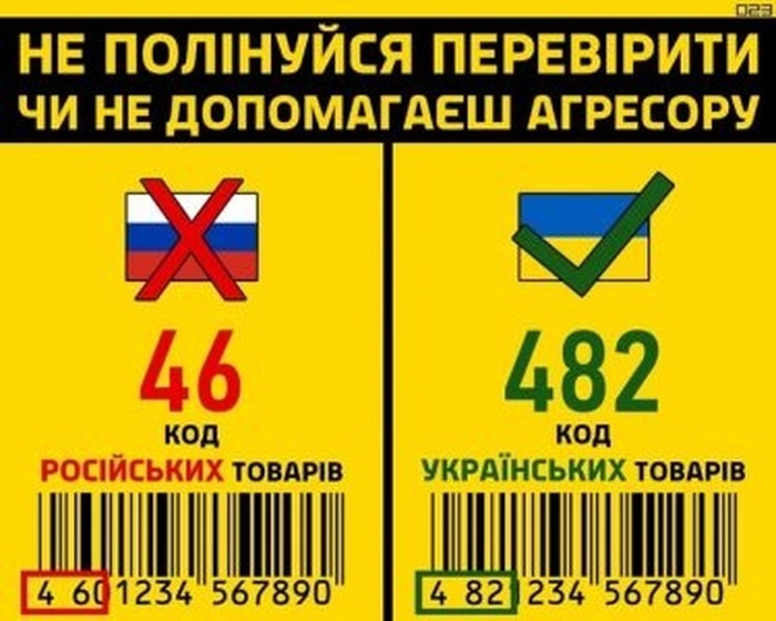 бойкот російських товарів фото