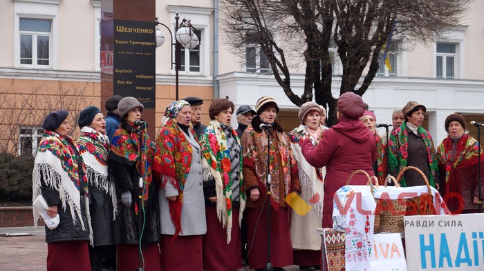 вшанування Тараса Шевченка у Вінниці фото