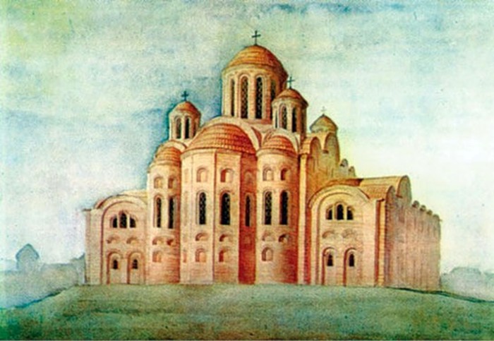 Десятинна церква фото