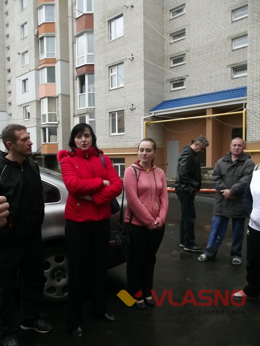 протест мешканців Пирогово фото