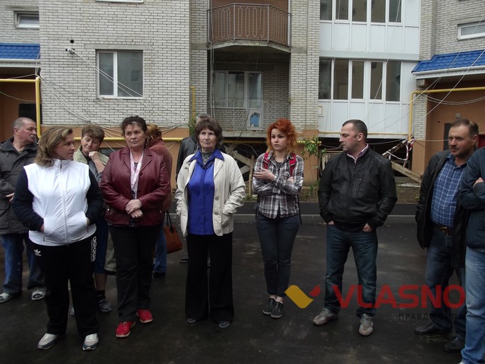 протест мешканців Пирогово фото