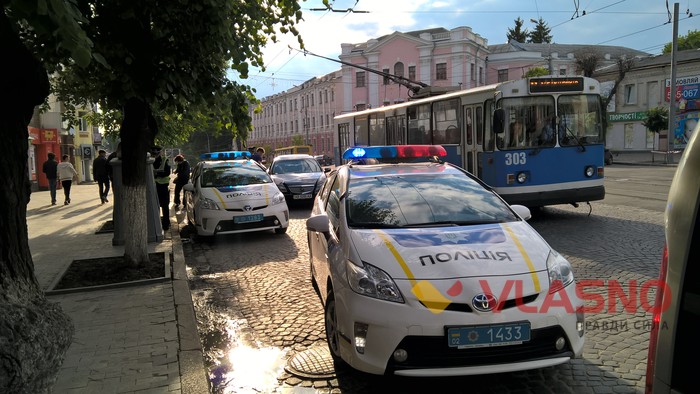 вінницькі поліцейські зупинили інваліда фото