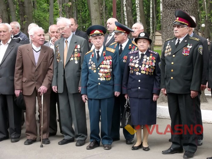 вшанування ветеранів Другої світової війни у Вінниці фото
