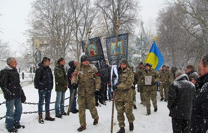 похорони загиблого бійця Олександра Оцабери фото