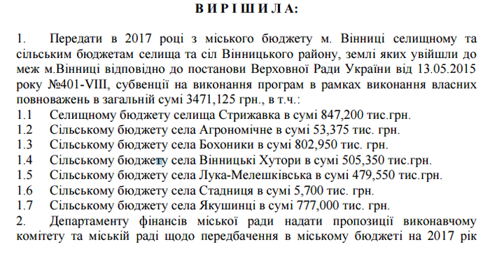 субвенції на землі фото