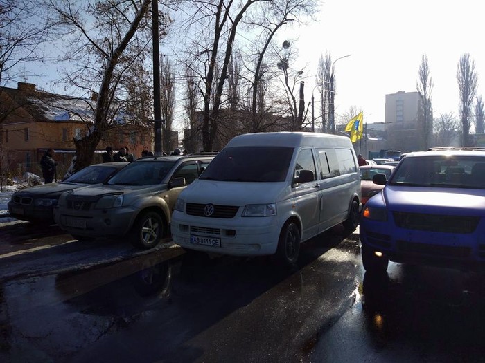 пікет автомобілістів у Вінниці фото