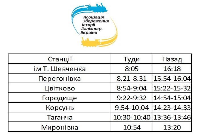 паротяг у Вінниці фото