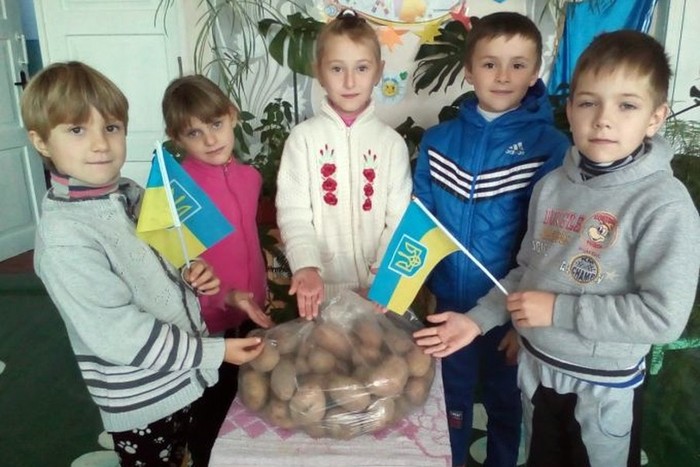 картопля у зону АТО фото