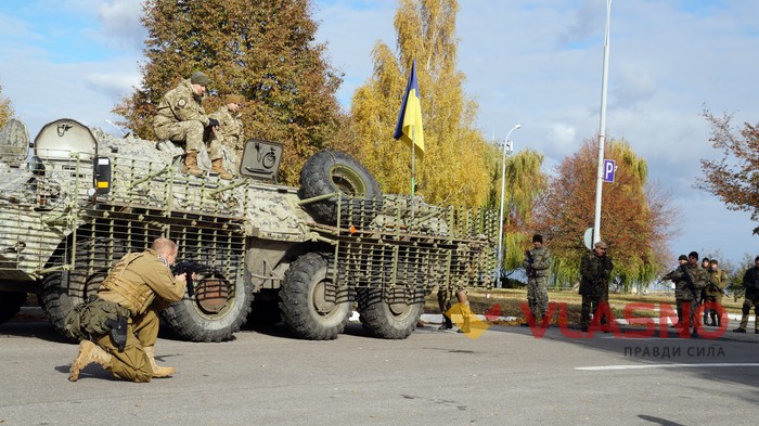 військові навчання у Гавришівці фото
