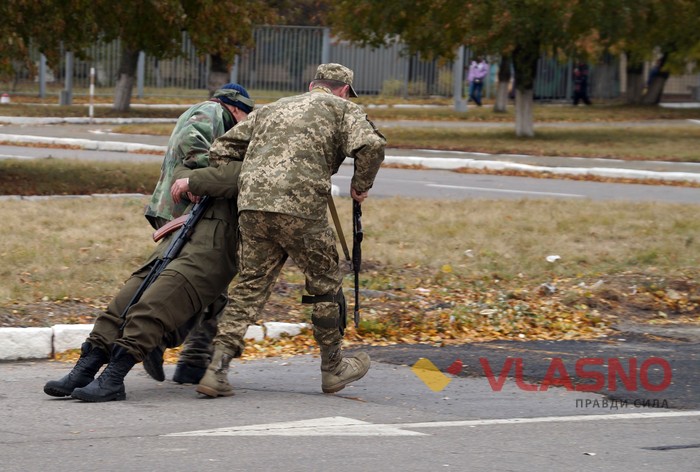 військові навчання у Гавришівці фото