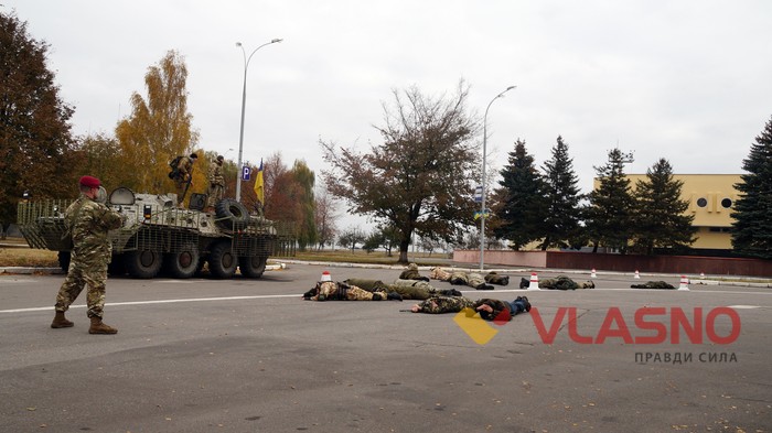 військові навчання у Гавришівці фото