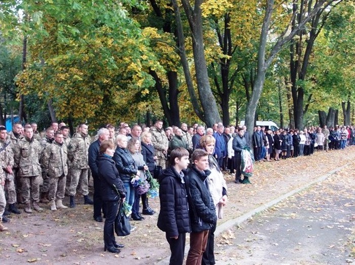 похорон Сергій Кравченка фото