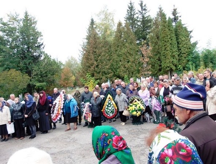 похорон Сергій Кравченка фото