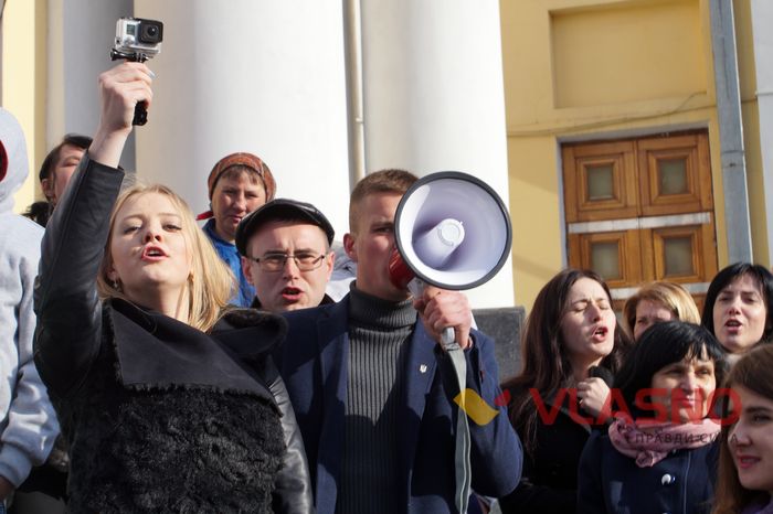 мітинг під Вінницькою ОДА з приводу земель в Агрономічному фото