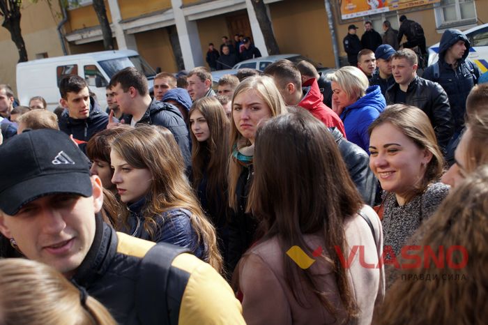 мітинг під Вінницькою ОДА з приводу земель в Агрономічному фото