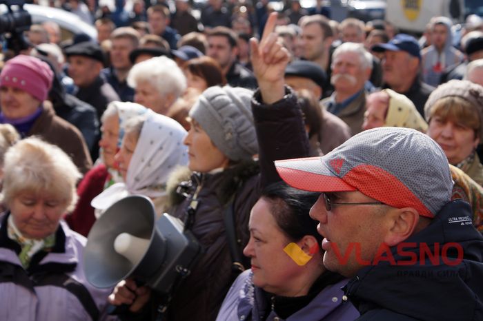 мітинг під Вінницькою ОДА з приводу земель в Агрономічному фото