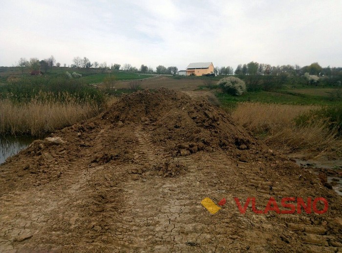 гребля в Немирові фото