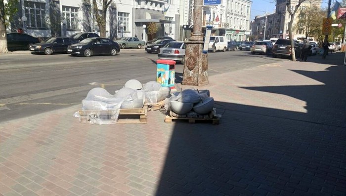 антипаркувальні сфери у Вінниці фото