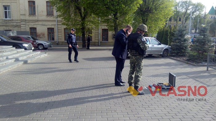 у Вінниці шукають вибухівку фото