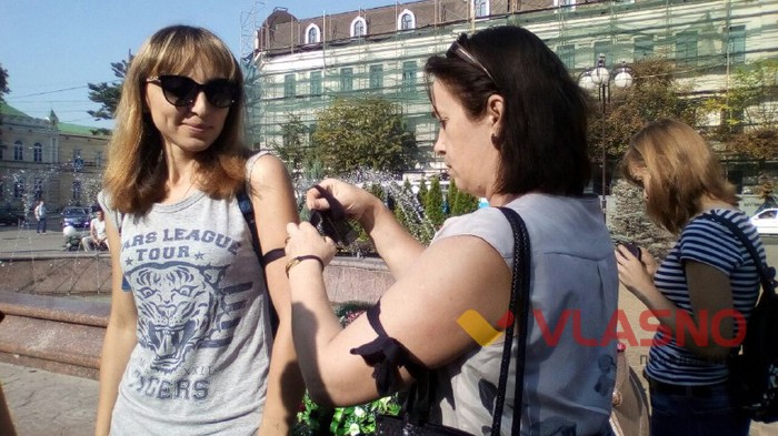 протест сабарівчан центрі Віннциі фото