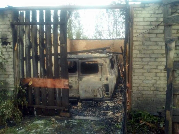 пожежа в селі Дружелюбівка фото