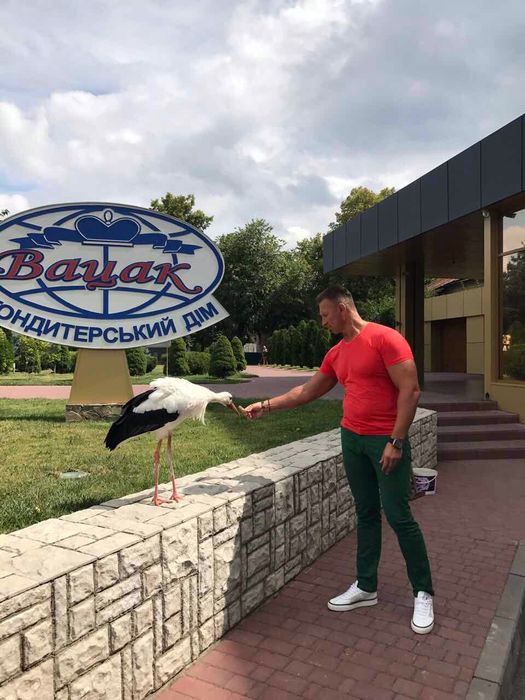 Вацак з лелекою фото