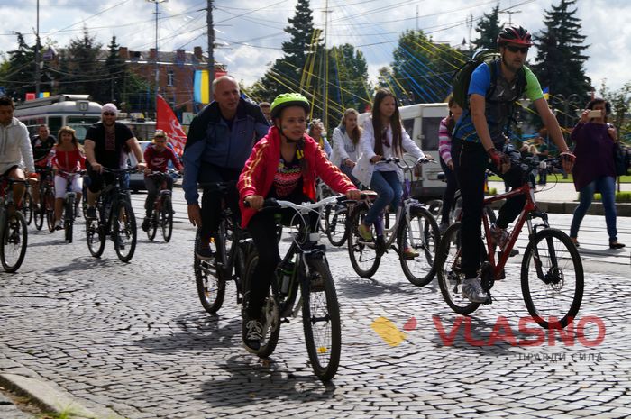 велопробіг на День Незалежності у Вінниці фото