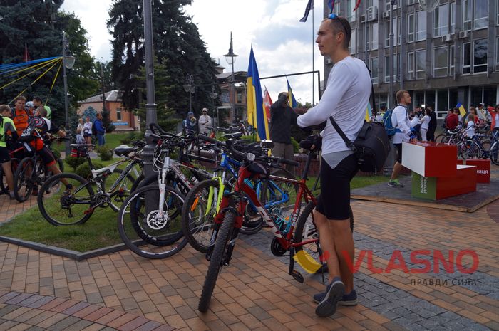 велопробіг на День Незалежності у Вінниці фото