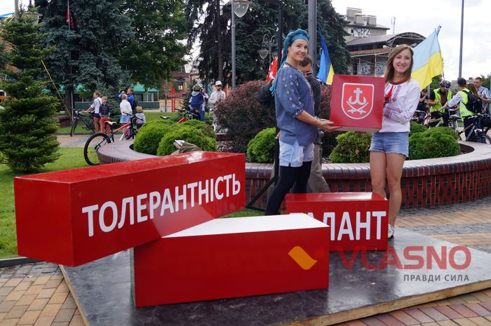 велопробіг на День Незалежності у Вінниці фото