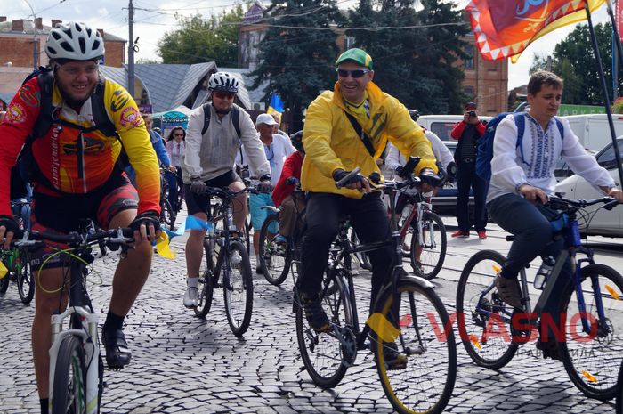 велопробіг на День Незалежності у Вінниці фото