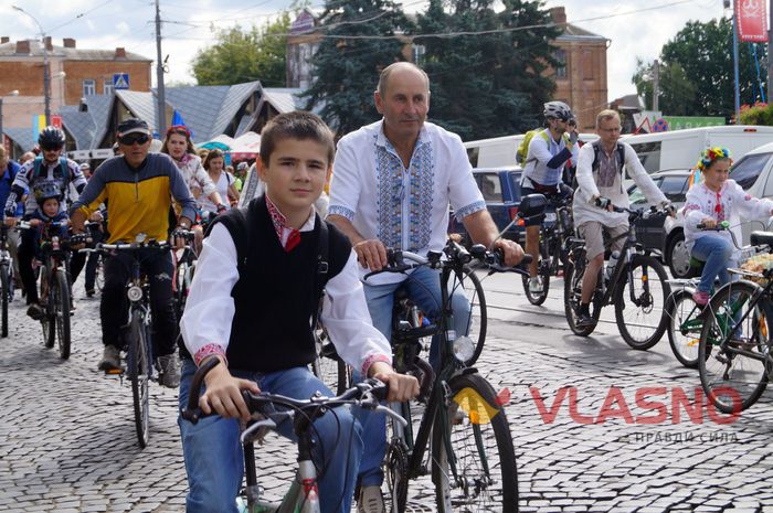 велопробіг на День Незалежності у Вінниці фото