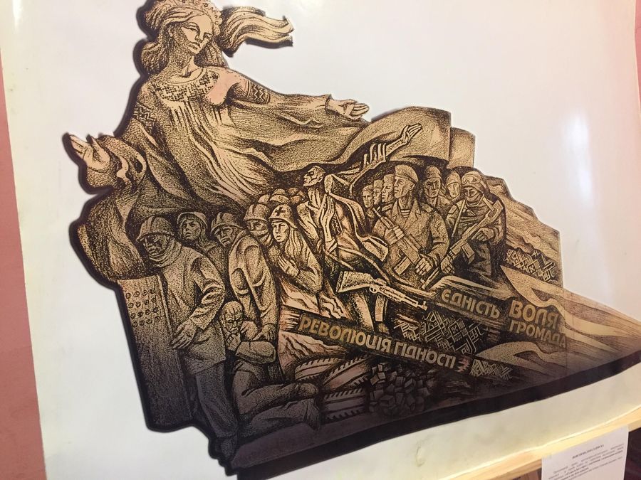 проект пам'ятників Шевченка та Небесної Сотні у Вінниці