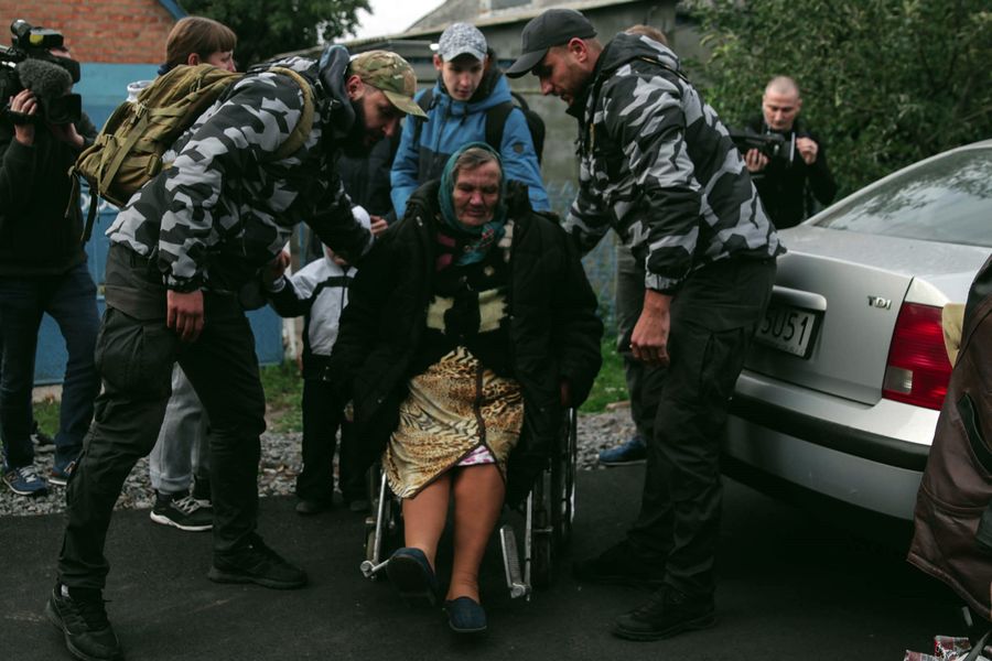 під час евакуації в Калинівці