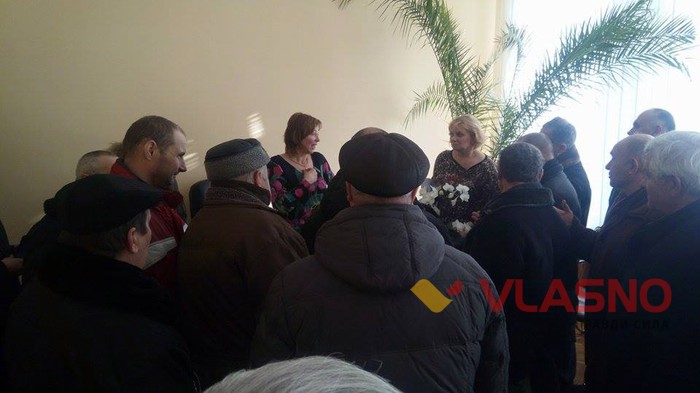 протест колишніх пенсіонерів у Вінниці фото