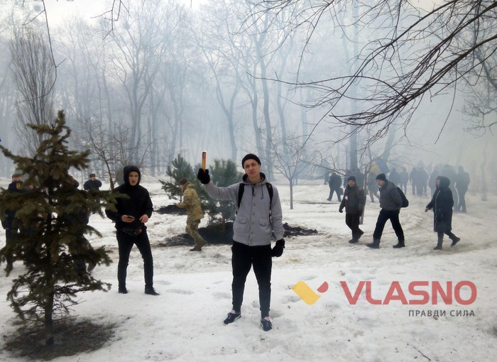 марш націоналістів у Києві фото