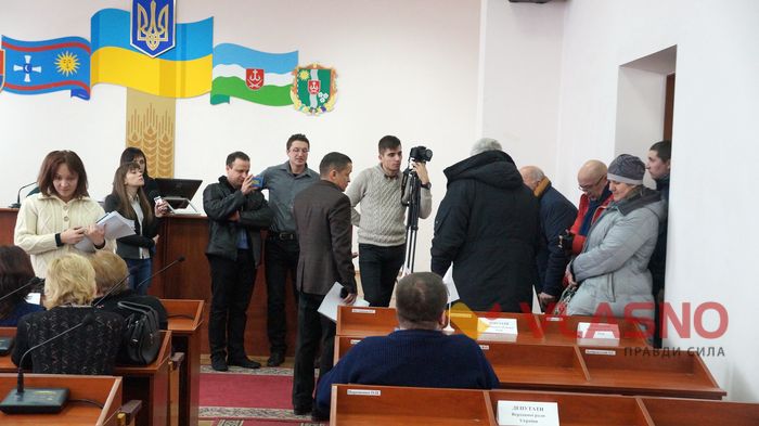 заблоковані депутати Вінницької райради фото
