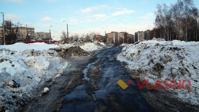 сніг на Бригантині у Вінниці фото