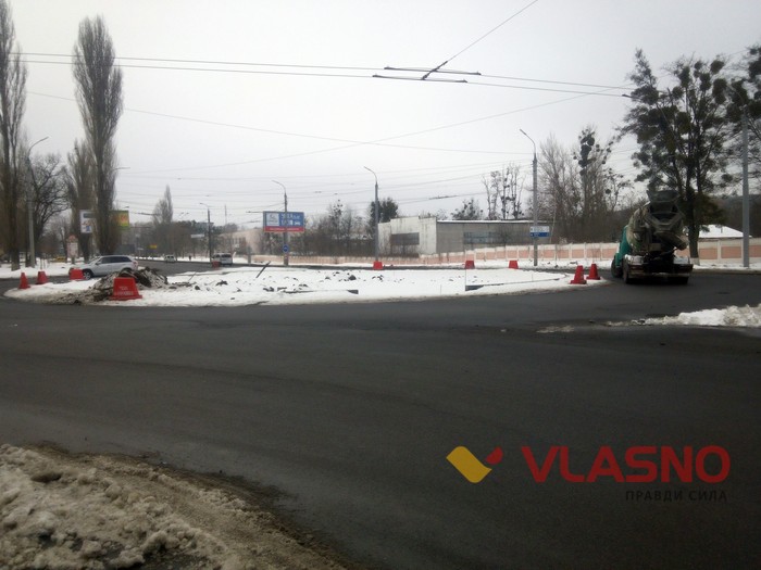 ремонт дороги у Вінниці фото