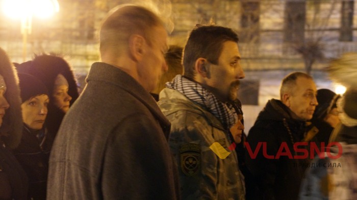 панахида за загиблим бійцем Леонідом Проводенком фото