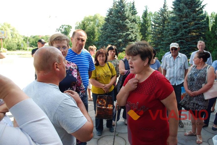 акція проти будівництва біогазового комплексу у Тульчині фото