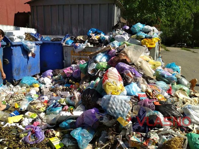 проблема зі сміттям у Вінниці фото