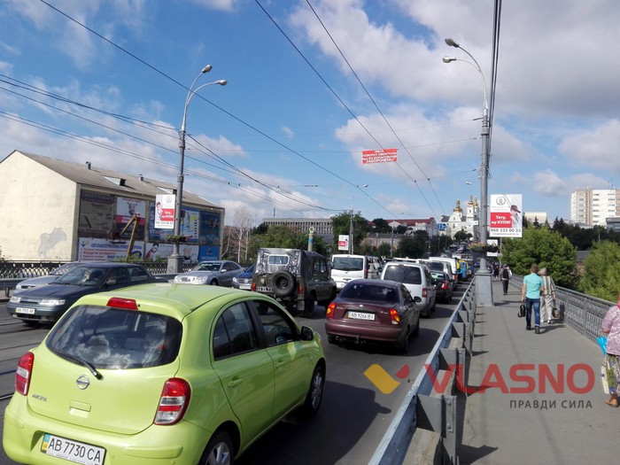 затори у Вінниці фото