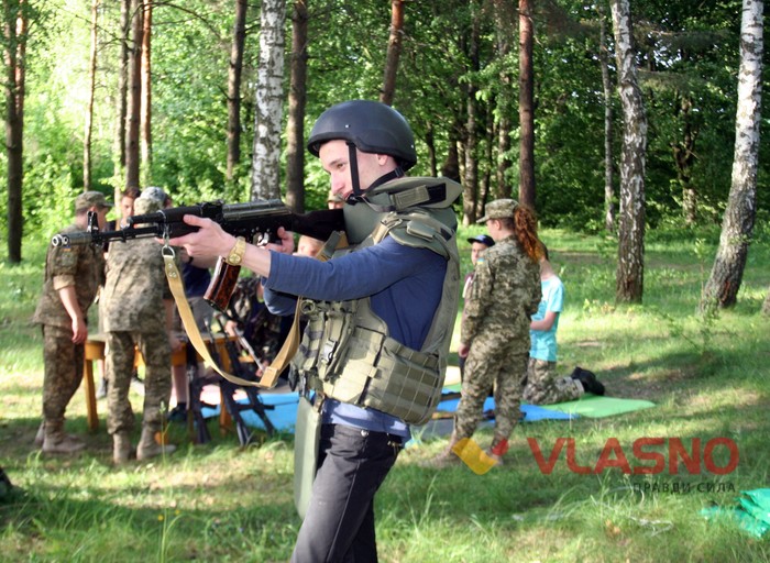 військовий вишкіл «Шлях воїна» фото