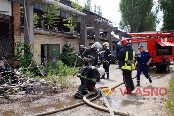 пожежа на ДПЗ у Вінниці фото