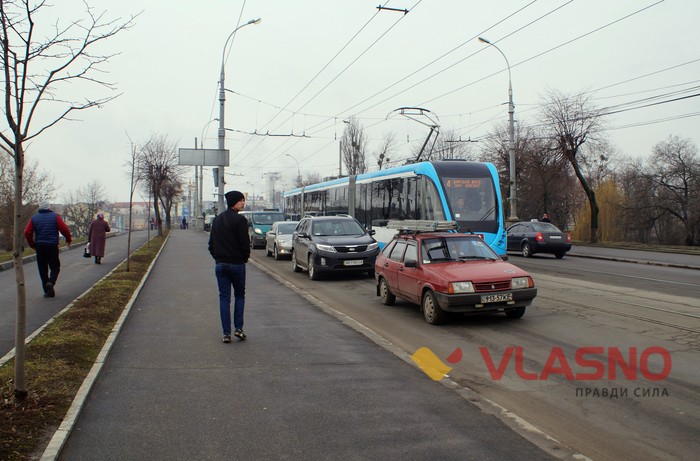 затори на мості у Вінниці фото