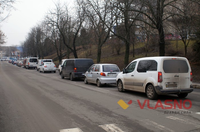 затори на мості у Вінниці фото